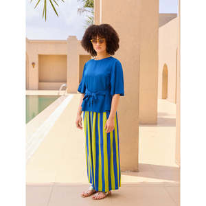 Camiseta sin mangas informal para mujer Cenote, de popelina de seda, resistente a las arrugas, talla única - Product Image 5