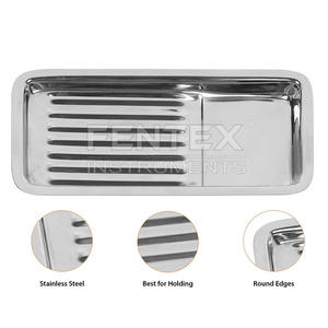 Bandeja para Instrumentos Dentales de Acero Inoxidable Autoclavable de Primera Calidad, Bandeja para Escalador para Dentistas Profesionales y Uso Médico - Product Image 2