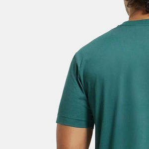 เสื้อยืดคอวีสำหรับผู้ชายเสื้อแขนสั้นผ้าคอตตอน100% คอวีสีพื้น - Product Image 6