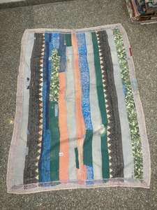 Hecho a mano Reversible Kantha sostenible cosido a mano Kantha tradicional Vintage 100% algodón hecho a mano Boho Chic Kantha - Product Image 6