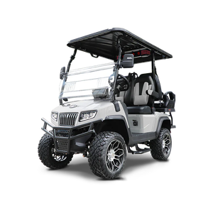 Carrito de Golf de 2 Plazas SleekDesign con Carrocería Reforzada, Faros LED y Manejo Suave para Villas y Parques - Product Image 5