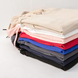 Sweat-shirt à capuche pour femme, vente chaude, poches kangourou, poignets doux, manches imprimées, design uni, personnalisable, devant, automne - Product Image 6