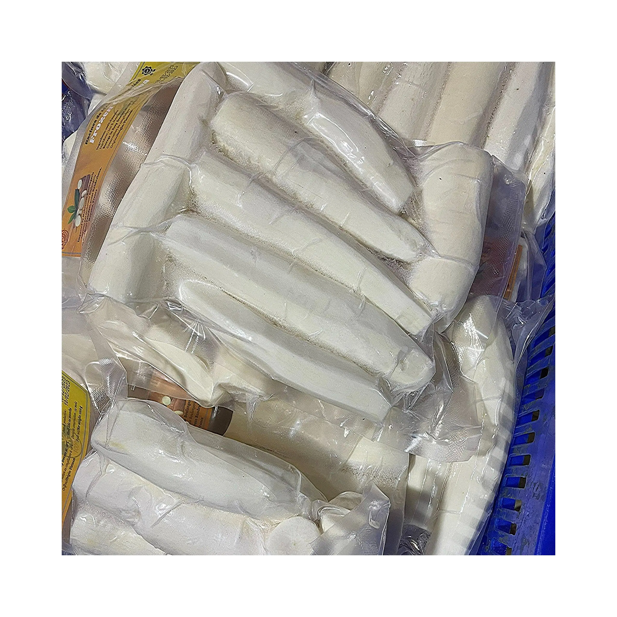 Frozen Tapioca From Vietnam/ IQF Frozen Cassava Root Vegetables/ Freeze Crushed Tapioca Paste Wholesale Frozen Products