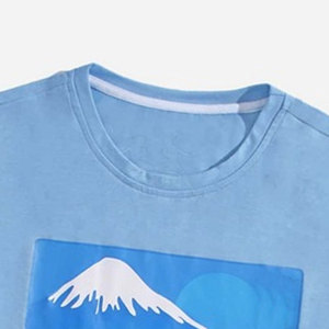 Camiseta estampada a la moda para hombre con corte relajado para uso diario, camiseta para hombre para un estilo de vida informal. - Product Image 3