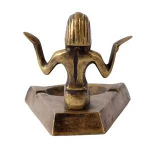 Cendrier antique fait à la main avec des sculptures égyptiennes parfait pour la décoration intérieure et les articles de cadeau de collection - Product Image 5