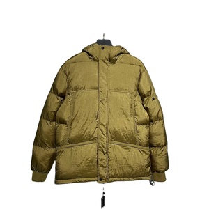 Chaqueta acolchada de invierno para hombre y mujer, parche de manga bordado, chaqueta de nailon de Metal, abrigo, chaqueta con capucha de algodón, Parkas, sólido para hombre - Product Image 6