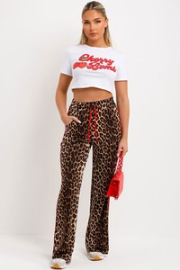 Camisetas recortadas de moda para mujer Color personalizado Algodón sólido Tallas grandes Diseño impreso para la primavera Precio barato al por mayor - Product Image 5