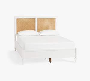 NOUVEAU Meubles de chambre à coucher de haute qualité en bois d'acajou massif teck durable rotin durable Design moderne de luxe Royal King - Product Image 1