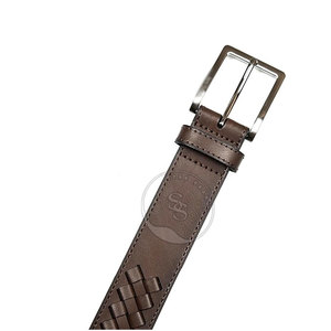 Cinturones informales y de vestir de cuero de vaca para hombre con elegante hebilla de acero, longitud personalizada para uso diario y ocasiones formales - Product Image 4