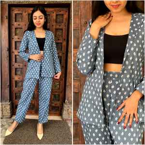 Ensembles de coord en coton vintage léger en coton Ensembles de coord imprimés classiques élégants et respirants disponibles au meilleur prix - Product Image 4