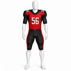 Uniformes de Fútbol Americano Personalizados de Alta Calidad, Material Transpirable de Secado Rápido con Diseños Sublimados Personalizados - Product Image 1