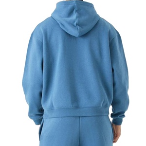 Sudadera con Capucha para Hombre, 100% Algodón, Felpa, 350g, Manga Larga, Color Sólido, Corte Regular, con Bolsillo - Product Image 2