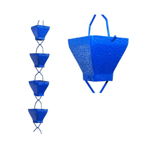 Chaîne de pluie en métal, fabricant et exportation de décorations d'extérieur, chaîne de pluie personnalisée en cuivre, acier inoxydable et Aluminium - Product Image 2