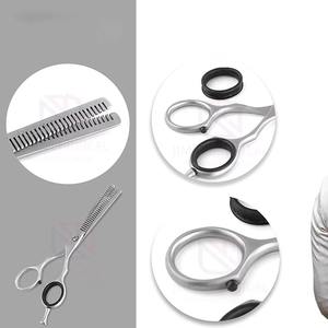 Ciseaux de coiffure professionnels de qualité supérieure pour salon de beauté, lames en acier inoxydable à finition mate, réutilisables, 32 dents - Product Image 6