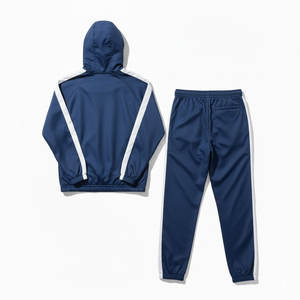 Ensemble de survêtement avec logo personnalisé, tissu doux et respirant, coupe confortable, parfait pour les entraînements, les séances d'entraînement, le port quotidien et la promotion - Product Image 6