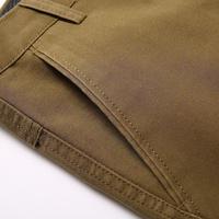 Pantalon Formel Homme en Coton Personnalisé OEM avec Logo, Style Décontracté Chic d'Affaires