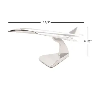 Escultura Abstracta de Aluminio Chapada en Oro de Nueva Tendencia con Acabado Antiguo para Mesa de Oficina, Consola de Entrada, Moderna y Pulida, Zahid - Product Image 6