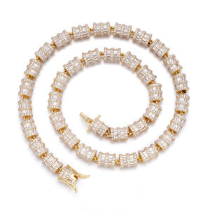 IGI Certified VVS Moissanite Diamond <b>Chain</b> 925 Silver Luxury Hip Hop Cuban <b>Chain</b> Customized <b>Fine</b> Jewelry <b>Fine</b> <b>Chains</b> <b>Necklaces</b> - Product Image 3