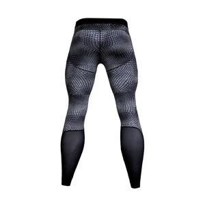 Collants d'entraînement personnalisables de haute qualité Leggings de yoga à taille élastique pour hommes - Product Image 6