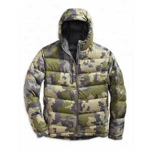 Chaqueta acolchada de burbujas para hombre con estampado de camuflaje cálido personalizado de calidad competitiva, chaqueta de caza aislada de invierno - Product Image 2