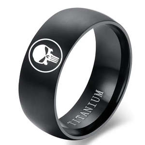 Anillo de Anime de Marvel Punisher, Regalo para Fanáticos de los Cómics - Product Image 1