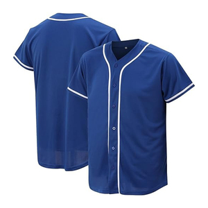 เสื้อเจอร์ซีย์เบสบอลปักลายสำหรับผู้ชายแบบใหม่ระบายอากาศได้ดีแห้งเร็วพิมพ์ลายพิมพ์ซับลิเมชันสำหรับใส่เล่นกีฬา - Product Image 1