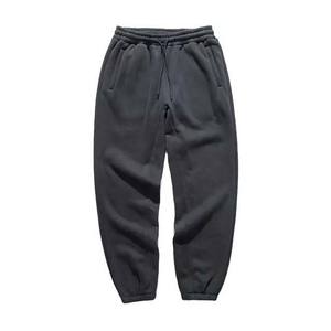 ผ้าแคนวาสแบบผูกเชือกกระเป๋าด้านหน้าแบนกางเกงเอวสูงของผู้ชายระบายอากาศได้ดีดีไซน์ตามสั่งไซส์พิเศษ - Product Image 2