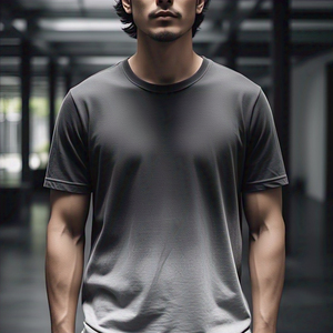 T-shirt à manches longues pour hommes Multi Panel Crew Neck 100% Cotton Polyester Tee Shirt Men Street Style Fashion Wear T Shirt Mens - Product Image 3