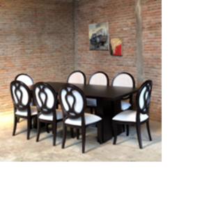 Modern <b>Restaurant</b> Table and Chair <b>Set</b> Durable Dining Furniture for Indoor and Outdoor Use - Product Image 5