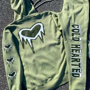 2025 fabricante personalizado dos piezas Jogger pantalones de chándal Track Sweat Suit Flare apilado Vintage totalmente DTF impreso hombres sudaderas con capucha personalizadas - Product Image 2