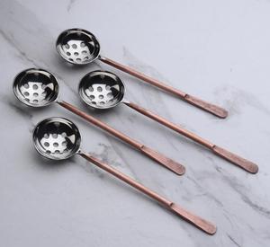 Vente chaude Olive Cuillère De Service ensemble d'ustensiles de cuisine ensemble d'ustensiles de cuisine avec long manche - Product Image 2
