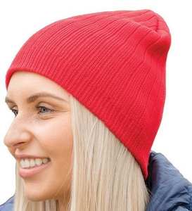 หมวกแก๊ปถักระบายอากาศได้ดีสไตล์ใหม่หมวกบีนนี่อบอุ่นใส่ได้ทั้งชายและหญิงใส่บนถนนสวมใส่สบายหมวกบีนนี่ - Product Image 2