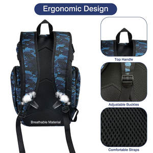 New Latest Design Multifunctional Outdoor Fitness Football Bags New Arrival Soccer <b>Backpack</b> with Custom logo Printing - Product Image 5