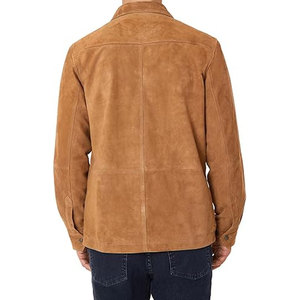 Veste en daim de soudure en cuir de vachette fendu de la meilleure qualité Vestes en daim confortables en cuir suédé robuste - Product Image 6