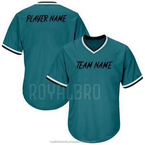 Camiseta de béisbol personalizada de alta calidad | Ropa de equipo deportivo directo de fábrica | Impresión personalizada de nombre y número Ropa de béisbol y softball - Product Image 4