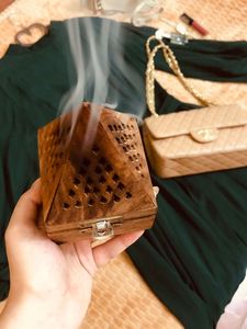 JARDIN 2025 Nouveau Bois Nacre Bakhoor Brûleur Ncense Madhkan Brûleur Arabe Oud Brûleur pour Parfum de Maison pour Ramadan - Product Image 3