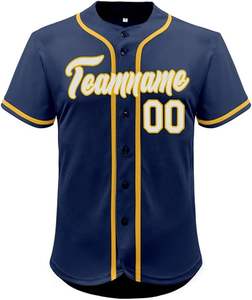La camiseta de béisbol y Softbol Profesional más demandada, nuevo modelo elegante con estampado personalizado, uniforme más vendido - Product Image 2
