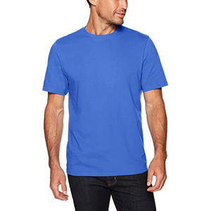 Camisetas personalizadas con logotipo impreso de alta calidad 100% algodón para hombre, camisetas en blanco con logotipo frontal, opción de talla grande - Product Image 3