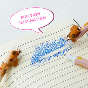 Pulpen Gel Hapus Kartun Anime Netral Grosir dengan Penghapus, Hadiah untuk Siswa, Alat Tulis Musim Semi, Pulpen Gel Hapus yang Dapat Diperpanjang - Product Image 4