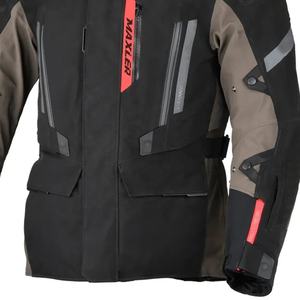 Veste de moto longue en textile certifiée CE, imperméable, vente en gros d'usine OEM, exportateur de marque privée - Product Image 5