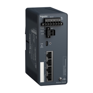 Switch di Rete Gestito SCHNEIDER ELECTRIC Modicon MCSESM043F23F0 con 4 Porte in Rame - Product Image 1