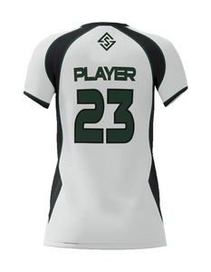 Nouvelle tenue de softball personnalisée pour femme, style boutonné sur le devant, 100 % polyester respirant en maille, anti-UV, grandes tailles, vêtements de sport sublimés - Product Image 2