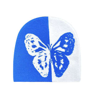 Nouveau personnalisé nouveaux hommes femmes lettre bonnet avec partout hiver tricot bonnet casquettes chapeau pour l'hiver par OSTROWEARS ENTERPRISES - Product Image 1