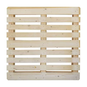 Posavasos de palés de madera, Mini posavasos de madera de pino de servicio sólido, posavasos de madera para bebidas frías y calientes, apilables, rústicos naturales - Product Image 1