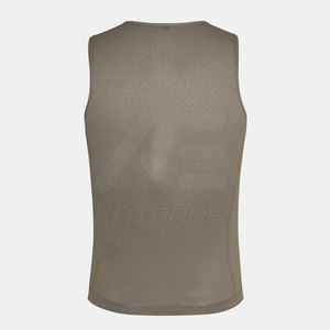 KATOROS Débardeur sans manches en polyester pour homme, respirant, séchage rapide, avec logo frontal, couche de base pour le cyclisme, maillot de sport adulte 100g - Product Image 3