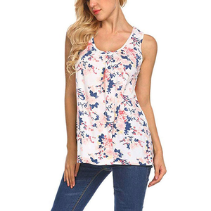 Débardeurs sans manches respirants pour femmes Séchage rapide respirant Débardeurs d'entraînement personnalisés pour femmes prix bon marché OEM Personnalisé - Product Image 2