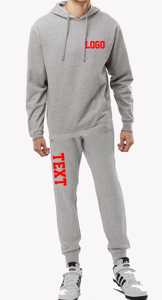 OEM Custom Logo Women's Breathable Fleece <b>Tracksuit</b> Set with Hooded Collar Solid Pattern Winter Activewear Sweatsuit for Summer - Product Image 2