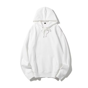 Unisex Cotton Hoodies for Fall Luxury Lightweight Pullovers with Solid Customized Print Sporty Streetwear <b>Tops</b> - Product Image 6