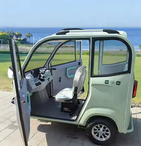 Best 4 Doors <b>3</b> Seats Passenger Trike Close Cabin <b>Scooter</b> Three Wheel Motorcycle Tuktuk <b>Electric</b> Tricycle for Adults Family - Product Image 1