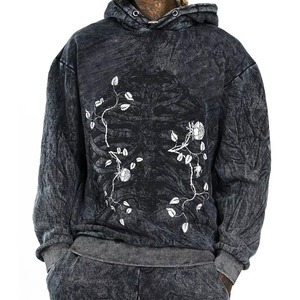 Conjunto Deportivo para Hombre, Estilo Lavado Ácido, Hecho a Medida en Pakistán, Servicio OEM, Corte Regular, Mezcla de Algodón, Ropa Urbana de Alta Moda - Product Image 3